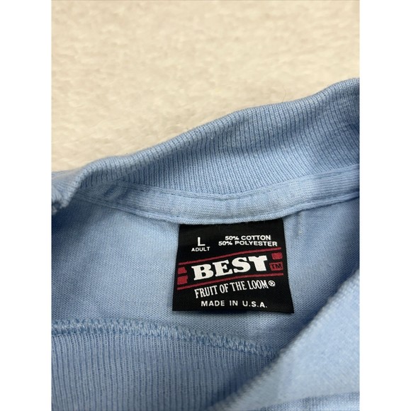 Vtg 90s Body Spirt & Mind Screen Stars Graphic T-Shirt Single Stitch Size Large - Picture 5 of 8